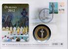 Vatikan Medaille auf Numisbrief Papst Benedikt XVI. - 50. Eucharistischer Weltkongress in Dublin - Hochkreuz -
