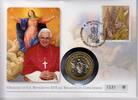 Vatikan Medaille auf Numisbrief Papst Benedikt XVI. - Hochfest der unbefleckten Empfängnis - Maria mit Engeln -
