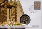 Vatikan Medaille auf Numisbrief Papst Benedikt XVI. - Ostern 2010 - Auferstehung -