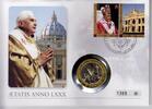 Vatikan Medaille auf Numisbrief Papst Benedikt XVI. - 80. Geburtstag -