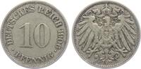 Kaiserreich 10 Pfennig 10 Pfennig - großer Adler -