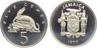 Jamaica 5 Cents Krokodil - Tiere -
