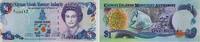 Banknote - Cayman Islands - 2003 - 1 Dollar Fische - Korallen - Meerestiere unc