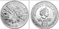 Tokelau 5 Dollar Feuerfisch - Fische - Meerestiere - 1 Silber-Unze -