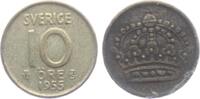 Schweden 10 Öre Gustav VI. Adolf von Schweden (1950 - 1973) -