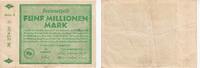 Dillenburg / Dillkreis 5 Millionen Mark Banknote - Kreisnotgeld - Dillenburg / Dillkreis - 5 Millionen Mark - 1923 -