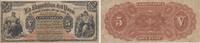 Peru 5 Soles Banknote - Peru - 1879 - 5 Soles -
