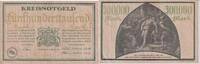 Dillenburg / Dillkreis 500.000 Mark Banknote - Kreisnotgeld - Dillenburg / Dillkreis - 500.000 Mark - 1923 -