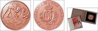 San Marino 5 Euro Olympiade - Olympische Spiele Tokio 2021 - Ringen -