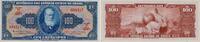 Brasilien 100 Cruzeiros Banknote - Brasilien - 1961 - 100 Cruzeiros - D. Pedro II. - Cultura National -