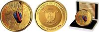 Kamerun 3000 Francs 2020 Mandrill Affe - coloriert PP-Black in Box mit Zertifikat