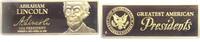 USA Barren - Medaille Präsidenten der USA - Abraham Lincoln - mit GÖDE-Echtheitszertifikat -