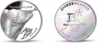 Südkorea 5000 Won Olympische Winterspiele PyeongChang 2018 - Eisschnellauf -