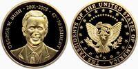 USA Medaille Die großen Präsidenten der USA - George W. Bush - 43. Präsident der USA -