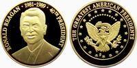 USA Medaille Die großen Präsidenten der USA - Ronald Reagan - 40. Präsident der USA -