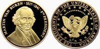 USA Medaille Die großen Präsidenten der USA - Martin van Buren - 8. Präsident der USA -