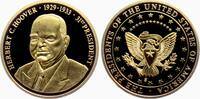 USA Medaille Die großen Präsidenten der USA - Herbert C. Hoover - 31. Präsident der USA -