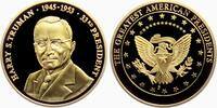 USA Medaille Die großen Präsidenten der USA - Harry S. Truman - 33. Präsident der USA -