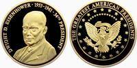 USA Medaille Die großen Präsidenten der USA - Dwight D. Eisenhower - 34. Präsident der USA -