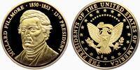 USA Medaille Die großen Präsidenten der USA - Millard Fillmore - 13. Präsident der USA -