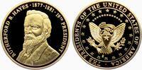 USA Medaille Die großen Präsidenten der USA - Rutherford B. Hayes - 19. Präsident der USA -
