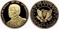 USA Medaille Die großen Präsidenten der USA - William McKinley - 25. Präsident der USA -