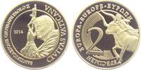 Vatikan Medaille Papst Johannes Paul II. - Heiligsprechnung - mit Echtheitszertifikat -