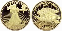 USA Medaille vergoldet 1933/2003 NP Gold Eagle von 1933 - Copy PP in Münzkapsel + Zertifikat