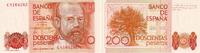 Spanien 200 Pesetas Banknote - Spanien - 1980 - 200 Pesetas - Leopoldo Alas Clarin - Schriftsteller -