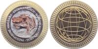 Deutschland - BRD Medaille - farbig Engmaulfrosch - Frosch - Amphibien - Tiere -
