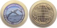Deutschland - BRD Medaille - farbig Wanderalbatros - Albatros - Vogel - Röhrennase - Tiere -