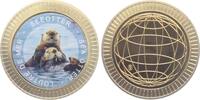 Deutschland - BRD Medaille - farbig Seeotter - Otter - Raubtier - Marder - Tiere -