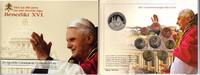 KMS - 3,88 Euro + Medaille 2005 A Deutschland - BRD KMS + Medaille - Weltjugendtag in Köln 2005 - Papst Benedikt XVI. unc