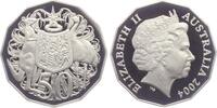 Australien 50 Cents Wappen - Tiere - Emu - Känguruh -