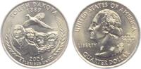 USA 1/4 Dollar - Quarter Statehood South Dakota - Mount Rushmore -