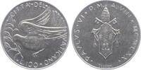 Vatikan 100 Lire Friedenstaube - Papst Paul VI. (1963-1978) -