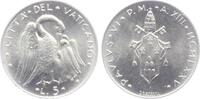 Vatikan 5 Lire Pelikan - Papst Paul VI. (1963-1978) -