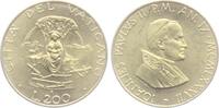 Vatikan 200 Lire Maria als Königin des Friedens - Papst Johannes Paul II. (1978-2005) -
