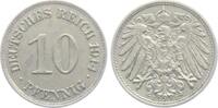 Kaiserreich 10 Pfennig 10 Pfennig - großer Adler -