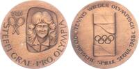 Deutschland - BRD Medaille Olympische Spiele 1988 in Seoul - Steffi Graf - Tennis -