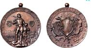 Schweiz - Neuchatel Schützenmedaille Schützenfest Neuchatel 1898 -