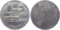 Welzow Medaille Bergbau - Welzow - VEB Braunkohlwerk Welzow - Rückseite blanko -