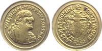Böhmen Medaille Wilhelm Herr zu Rosenberg - Burggraf von Böhmen (1551-1592) -