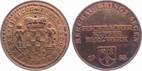 Fischbach Medaille Bergbau - Fischbach - Kupferbergwerk - Wappen - bergbau 1981 Düsseldorf -