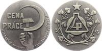 Tschechoslowakei Medaille Preis der Arbeit - Nationale Laborgerätefirma LP - Ehrenmedaille -