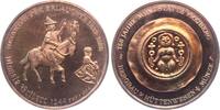 Medaille 1988 Freiberg Bergbau - Heinrich der Erlauchte - 750 Jahre Münzstätte Freiberg - Hüttenwesen vz