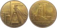 Gelsenkirchen Medaille Bergbau - Bergwerk Consolidation / Nordstern mit Bergwerk Hugo - Förderanlage -