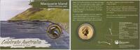 Australien 1 Dollar - farbig Pelzrobbe - Robbe - Macquarie Island - Celebrate Austalia -