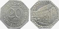 Nürnberg - Fürth 20 Pfennig Privates Notgeld - Nürnberg Fürther Straßenbahn - Bratwurstglöckl -