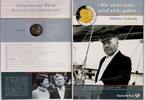 Deutschland - BRD 2 Euro auf Numisblatt Bundeskanzler Helmut Schmidt - Wer nicht redet, wird nicht gehört - Numisblatt -